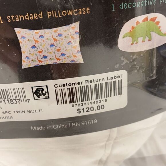 🔥Urban Dreams Sam Collection  6 pc bedding ensemble New - Picture 7 of 16